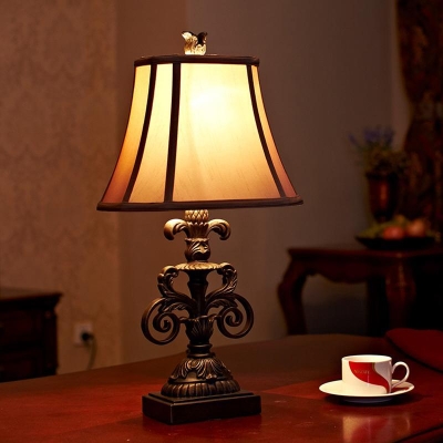 Modern Farmhouse End Table Lamp Desk Lamp