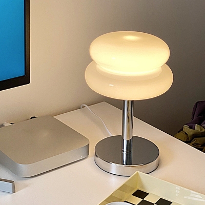 USB dickes Glas Burger kreative warmes Licht Dimmen moderne Tischlampe