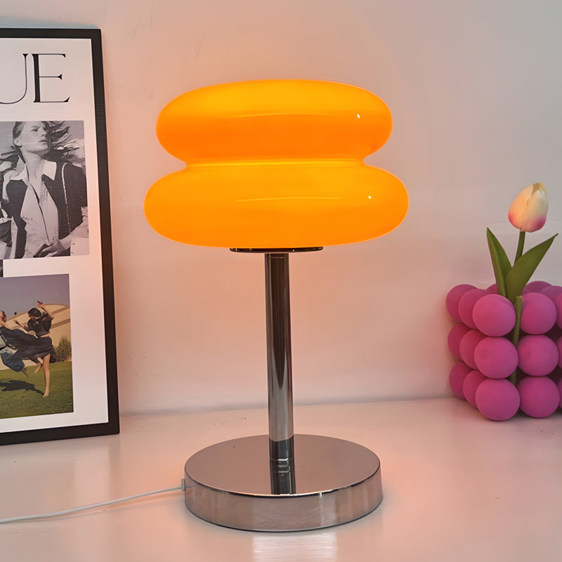 USB dickes Glas Burger kreative warmes Licht Dimmen moderne Tischlampe