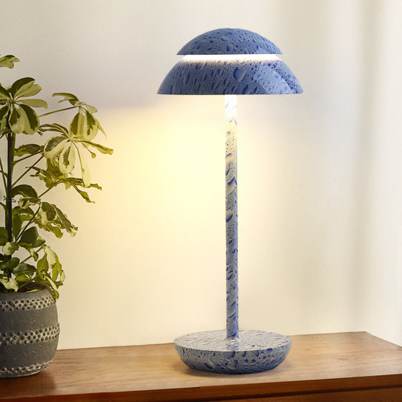 Lampes de table modernes à gradation continue USB, contrôle tactile champignon créatif