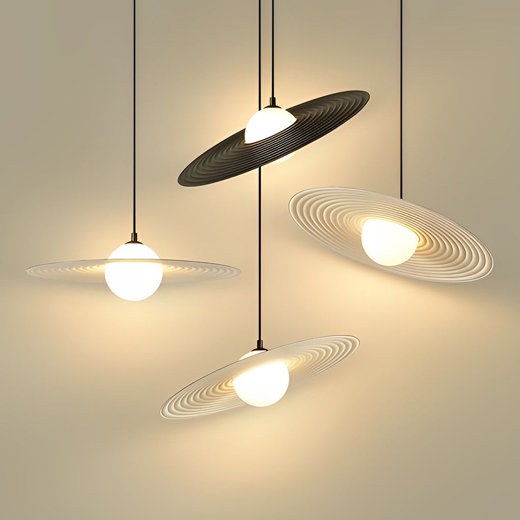 Runder, kreativer LED-Kronleuchter mit modernem Design für die Küche