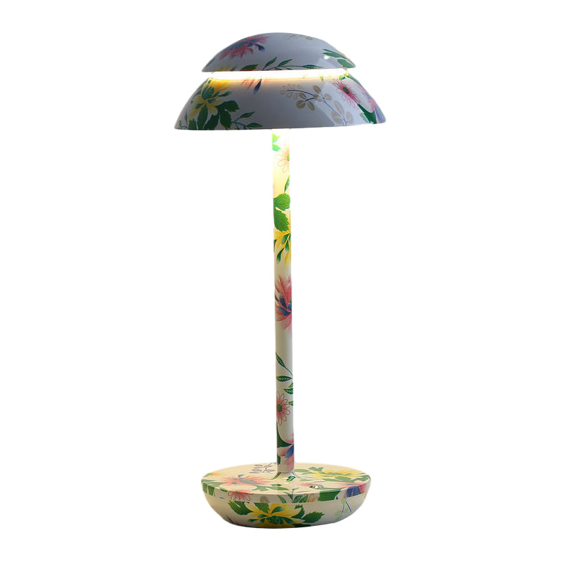 Lampes de table modernes à gradation continue USB, contrôle tactile champignon créatif