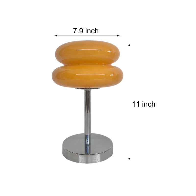 USB dickes Glas Burger kreative warmes Licht Dimmen moderne Tischlampe