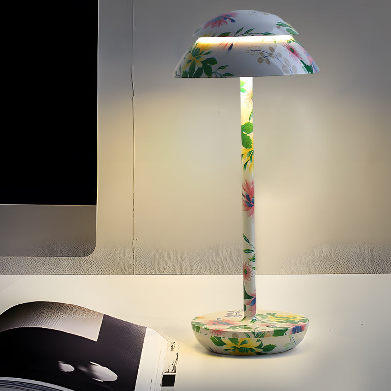 Lampes de table modernes à gradation continue USB, contrôle tactile champignon créatif