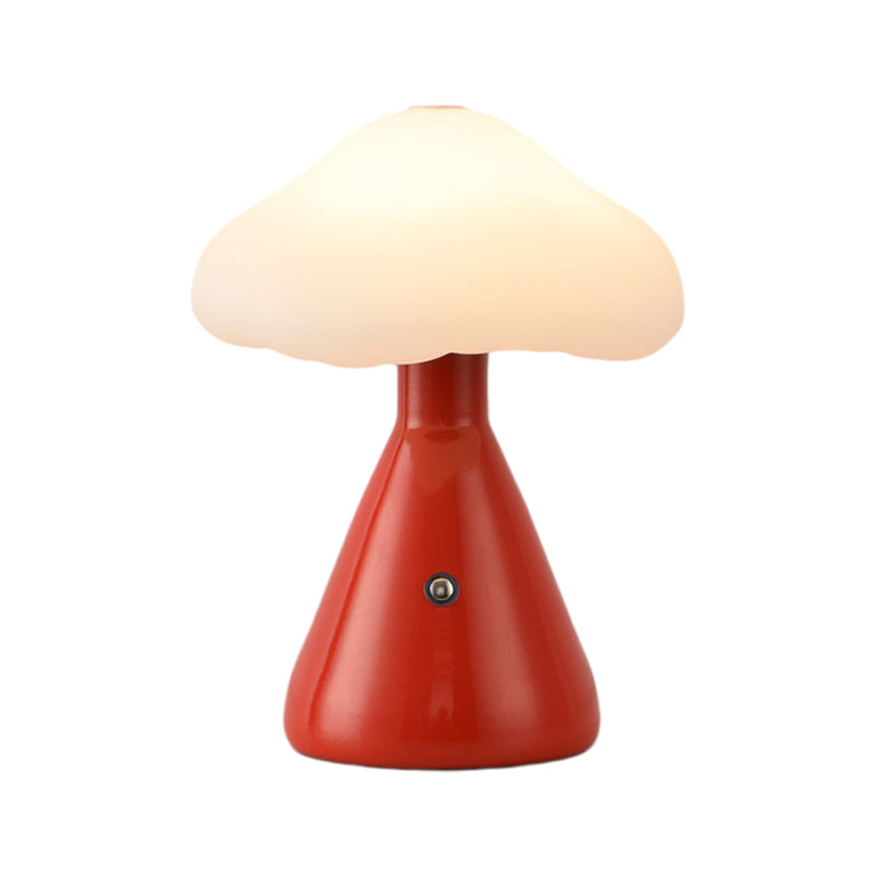 Niedliche Pilz-Touch-Control-dimmbare LED-USB-moderne Nachttischlampen