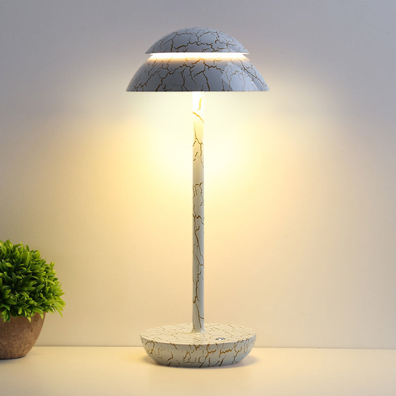 Lampes de table modernes à gradation continue USB, contrôle tactile champignon créatif