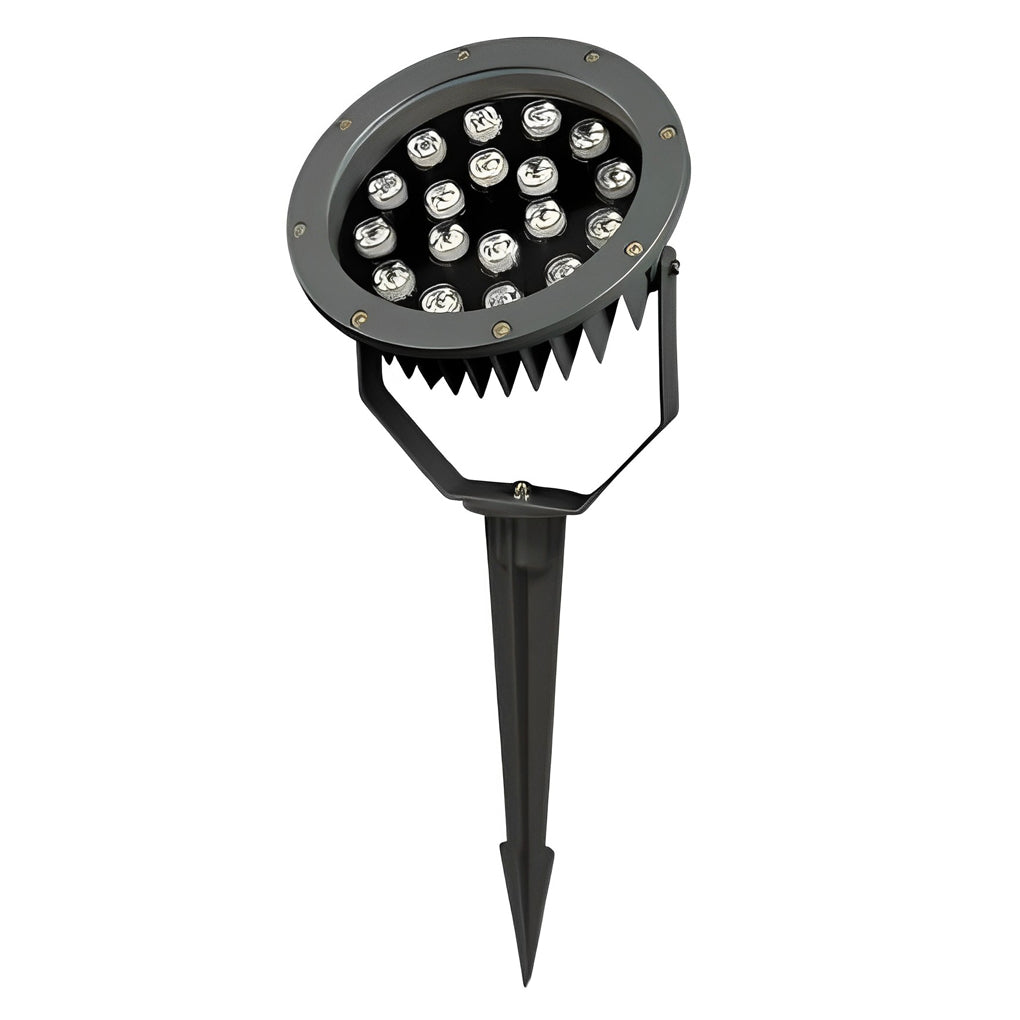 Runde wasserdichte moderne LED-Strahler für den Außenbereich, Baumstrahler, DC24V