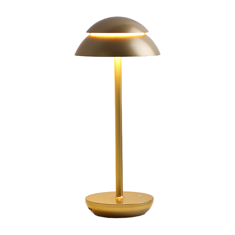 Lampes de table modernes à gradation continue USB, contrôle tactile champignon créatif