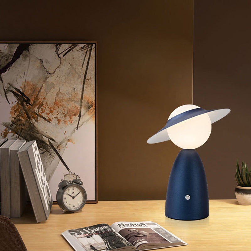 Lampes de Table à commande tactile, rechargeables par USB, à gradation continue, personnalité