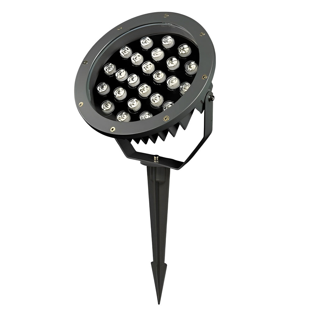 Runde wasserdichte moderne LED-Strahler für den Außenbereich, Baumstrahler, DC24V
