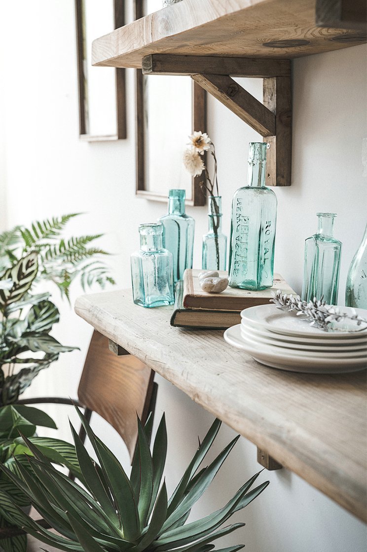 Étagère murale et présentoir en bois pour salon, chambre à coucher, bureau, cuisine