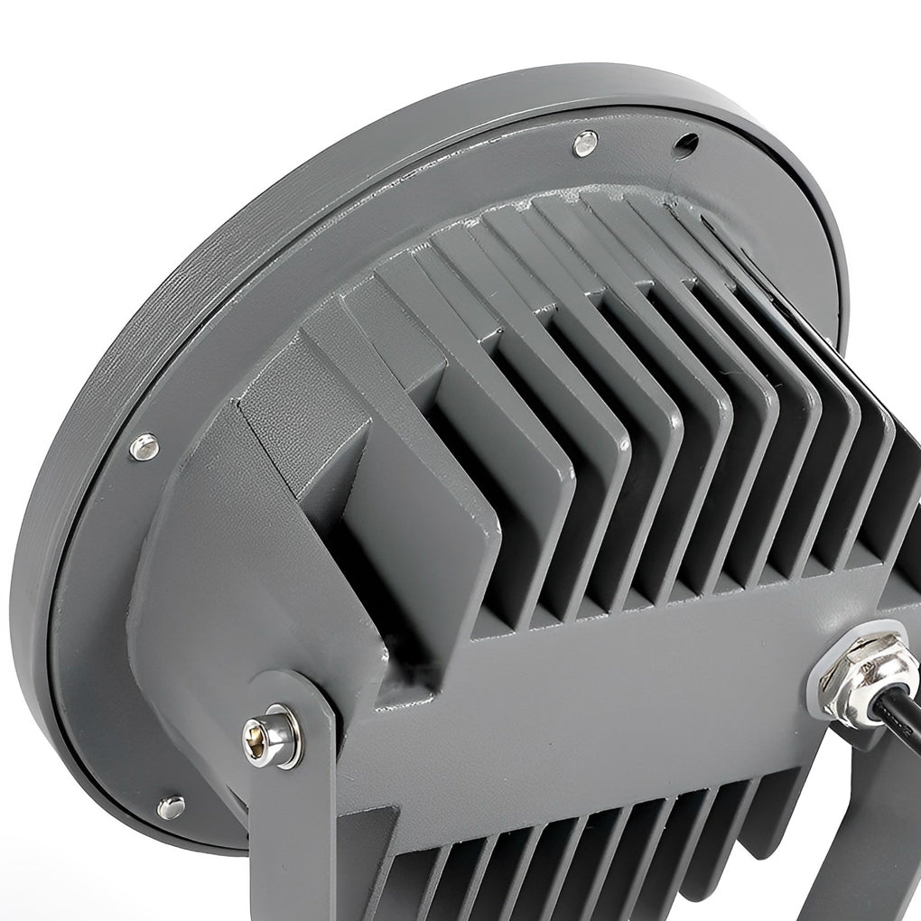 Runde wasserdichte moderne LED-Strahler für den Außenbereich, Baumstrahler, DC24V