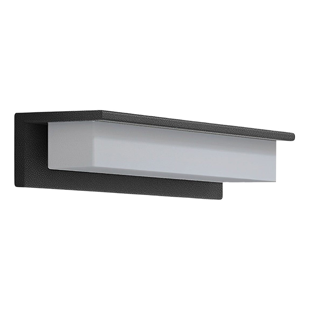 Minimalistische rechteckige wasserdichte LED moderne Solar-Wandleuchte Außenleuchten