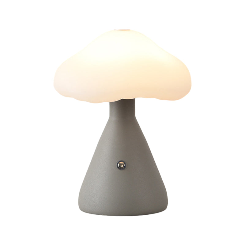 Niedliche Pilz-Touch-Control-dimmbare LED-USB-moderne Nachttischlampen