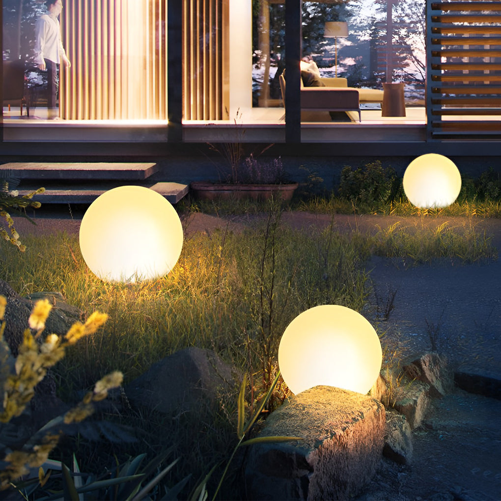 Éclairage extérieur moderne imperméable de paysage de lumières de LED en forme de lune