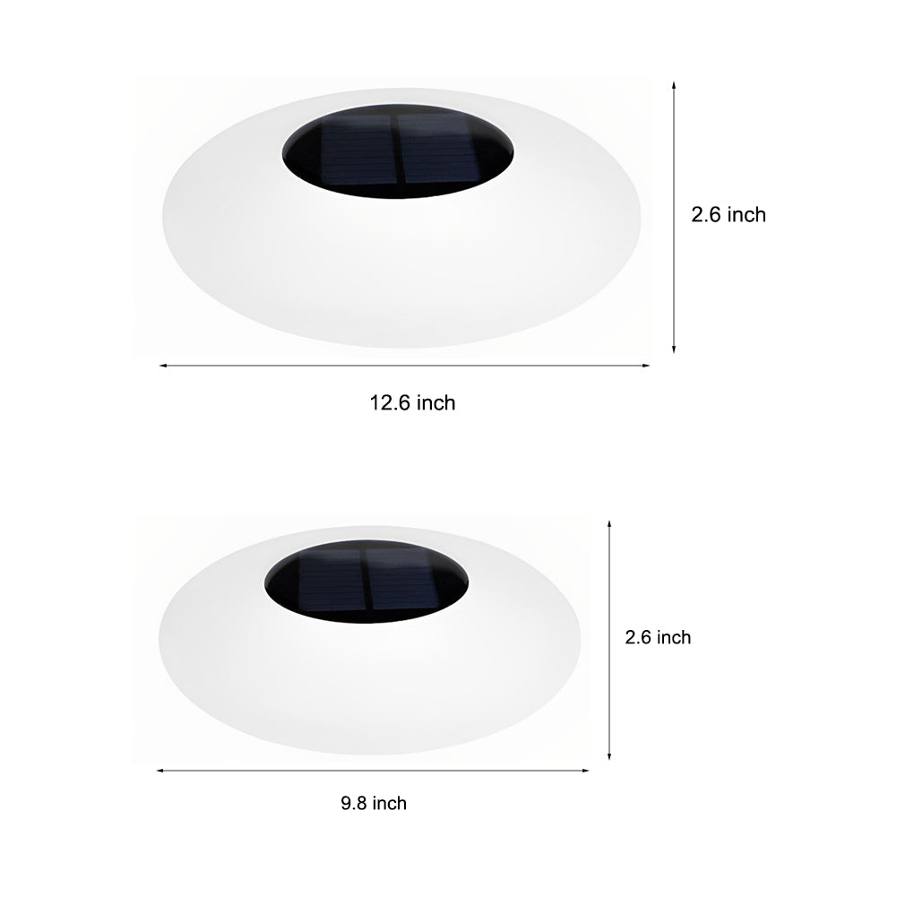 Runde bunte RGB-LED-wasserdichte, moderne Solar-Außenleuchten, Poolleuchten