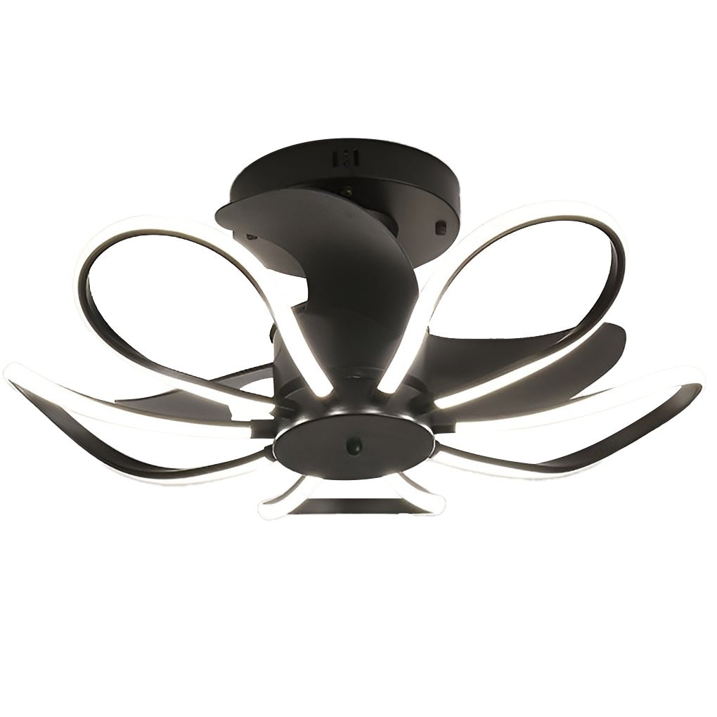 Flower Silent Forward and Reverse Nordic Inverter Ceiling Fans with Lights