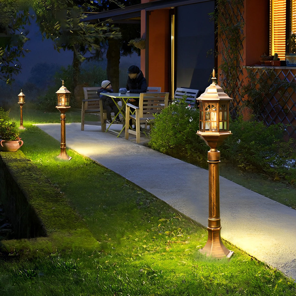 Kreative LED wasserdichte moderne Außenleuchten Rasenlampe Wegeleuchten