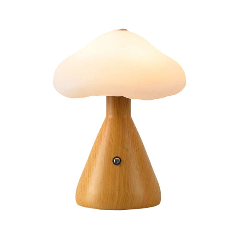 Niedliche Pilz-Touch-Control-dimmbare LED-USB-moderne Nachttischlampen