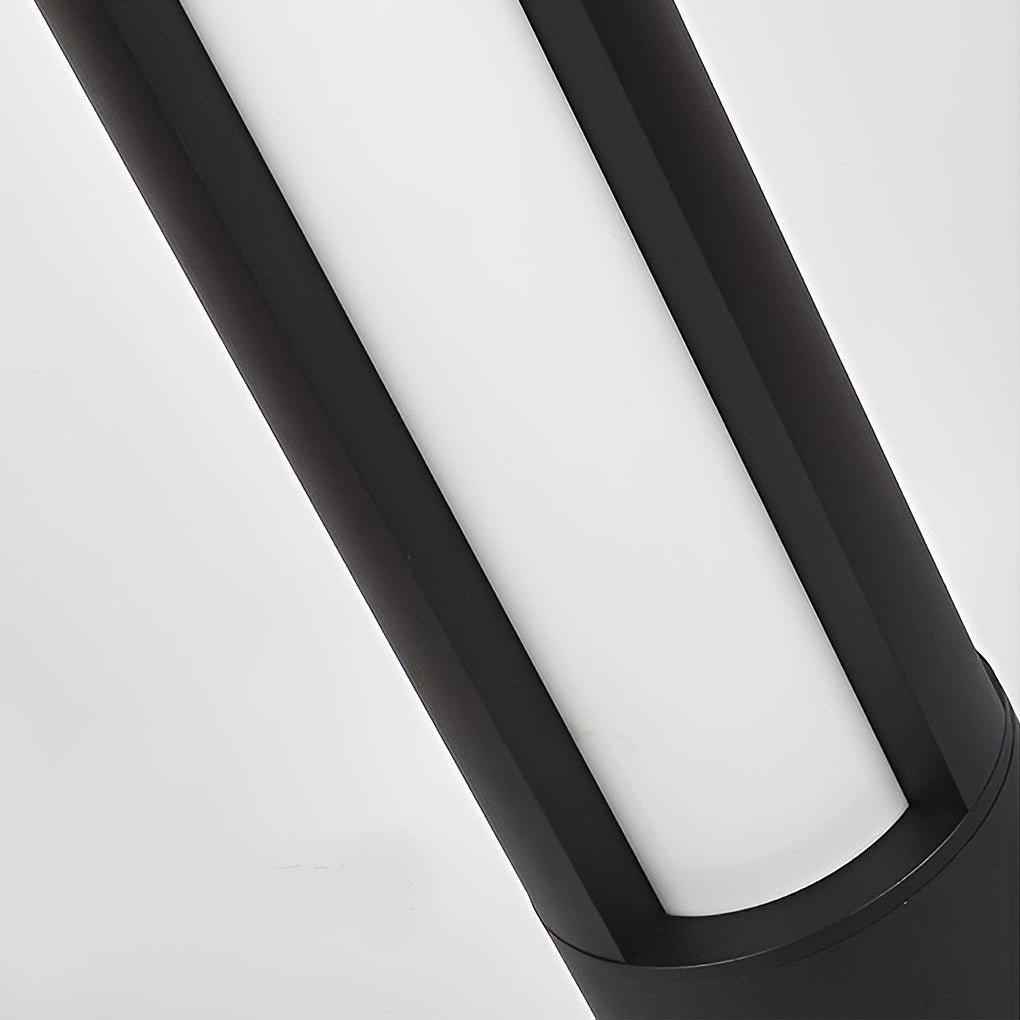 Moderne, minimalistische LED-Außenleuchten, Pfostenleuchten, Wegeleuchten, wasserdichte Gartenleuchten