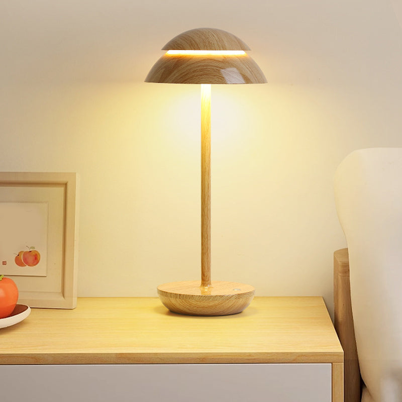 Lampes de table modernes à gradation continue USB, contrôle tactile champignon créatif