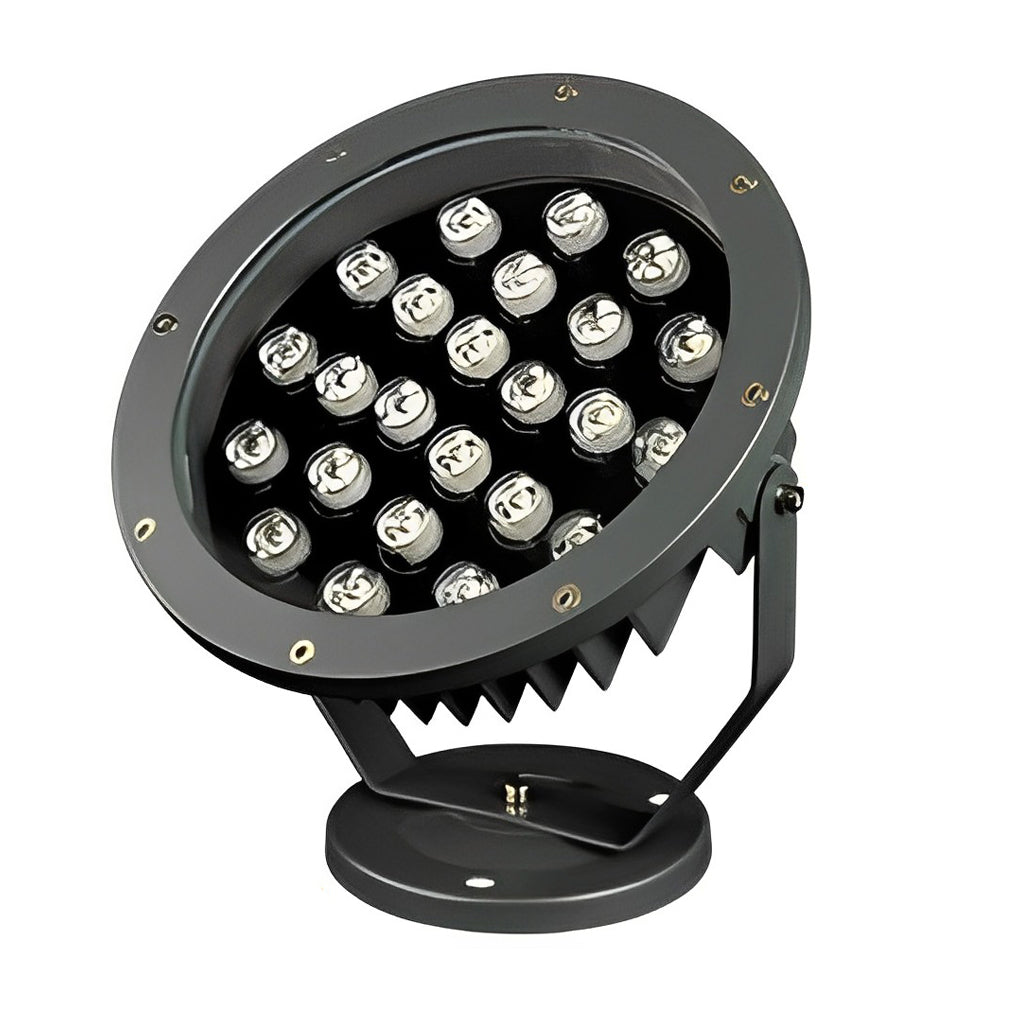 Runde wasserdichte moderne LED-Strahler für den Außenbereich, Baumstrahler, DC24V