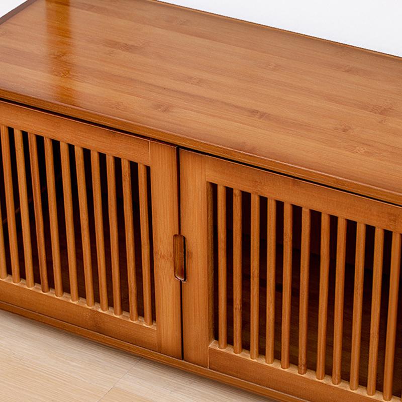 Rectangular Wood Display Storage Cabinets with Multi-Layer Storage