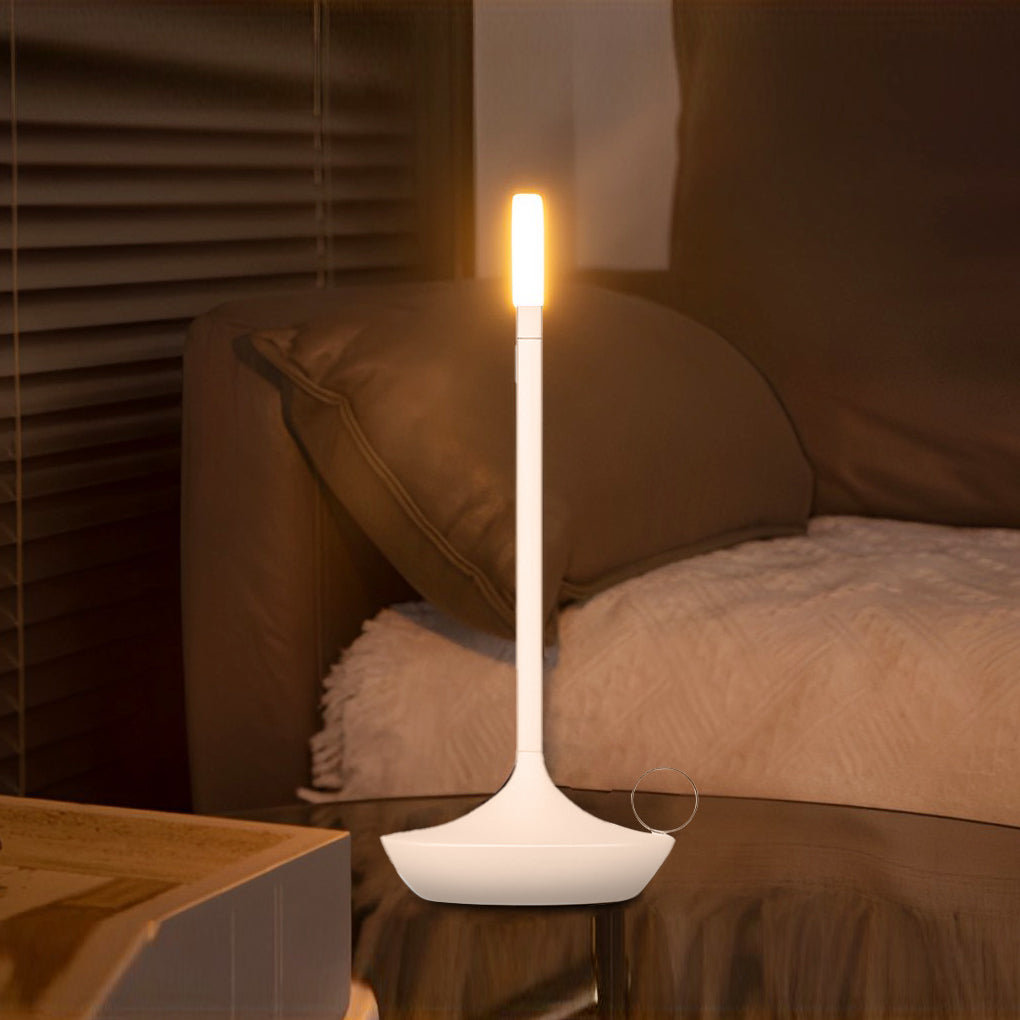 Lampes de table portatives rechargeables par USB à variateur LED de style européen