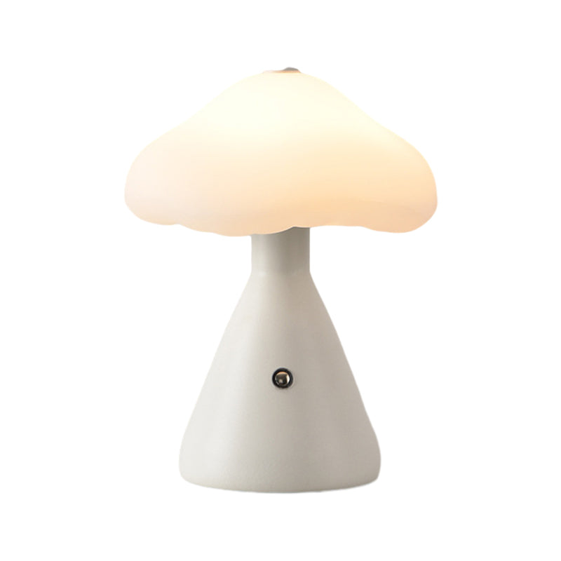 Niedliche Pilz-Touch-Control-dimmbare LED-USB-moderne Nachttischlampen