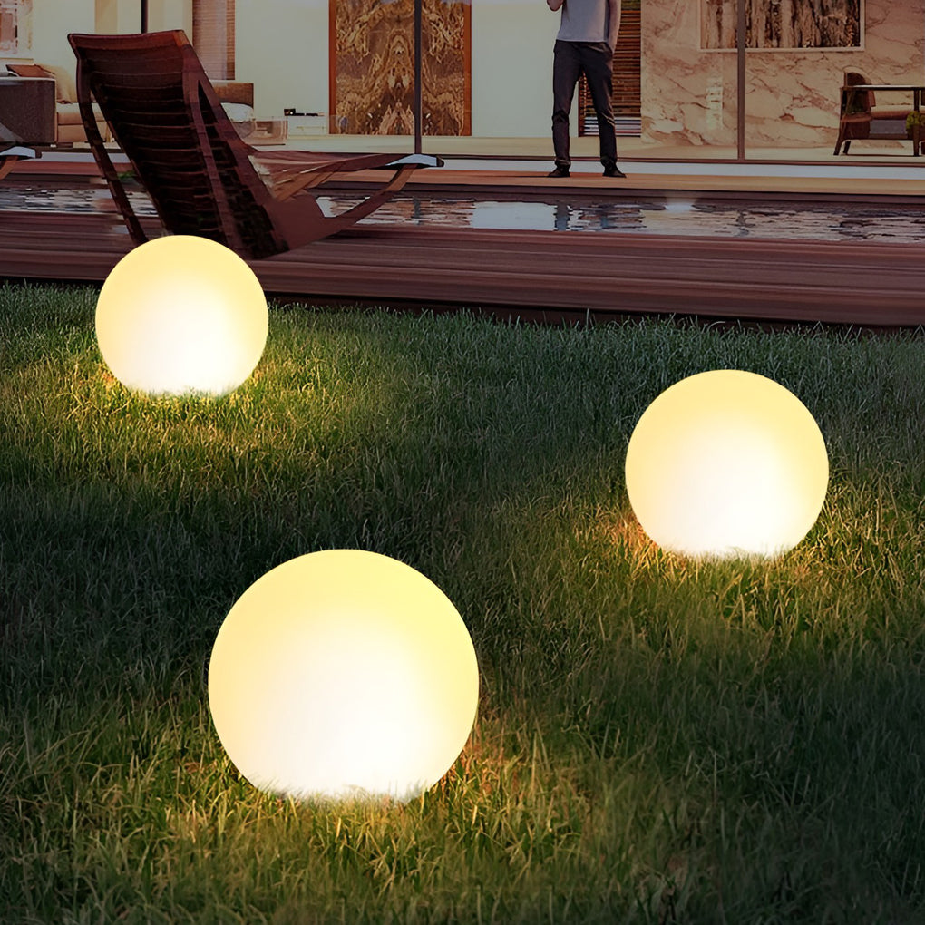Éclairage extérieur moderne imperméable de paysage de lumières de LED en forme de lune