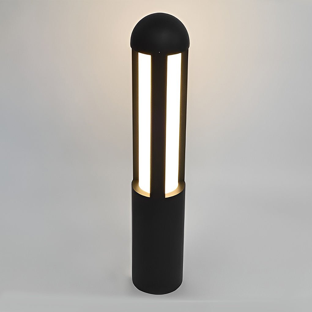 Moderne, minimalistische LED-Außenleuchten, Pfostenleuchten, Wegeleuchten, wasserdichte Gartenleuchten
