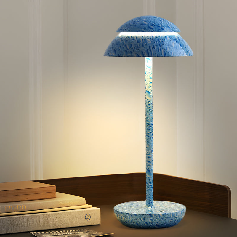 Lampes de table modernes à gradation continue USB, contrôle tactile champignon créatif