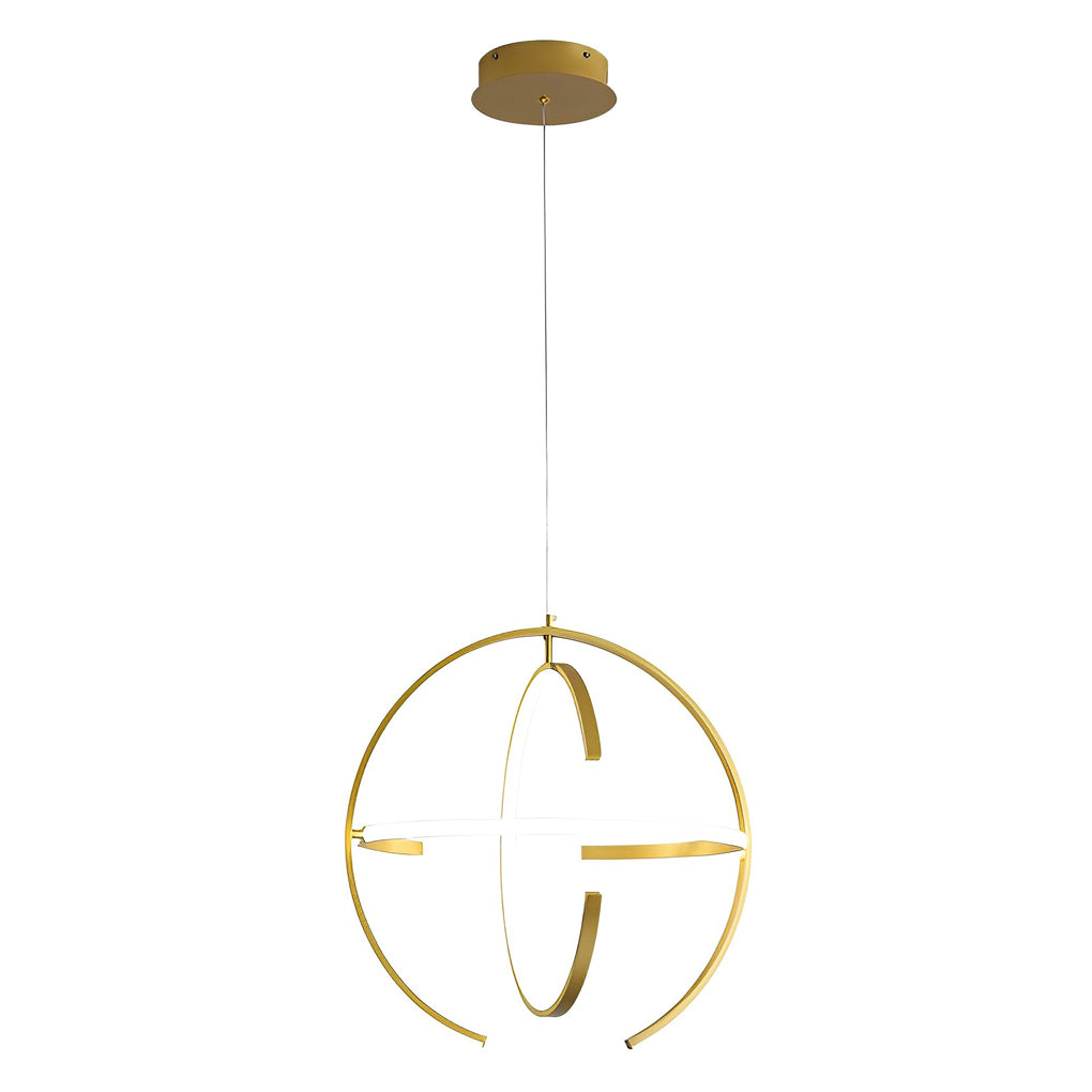 Kreative verstellbare Ring-LED-Nordic-Kronleuchter-Küchen-Pendelleuchte