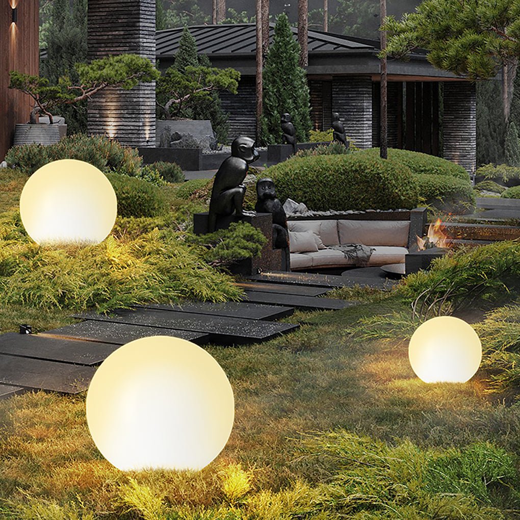 Éclairage extérieur moderne imperméable de paysage de lumières de LED en forme de lune