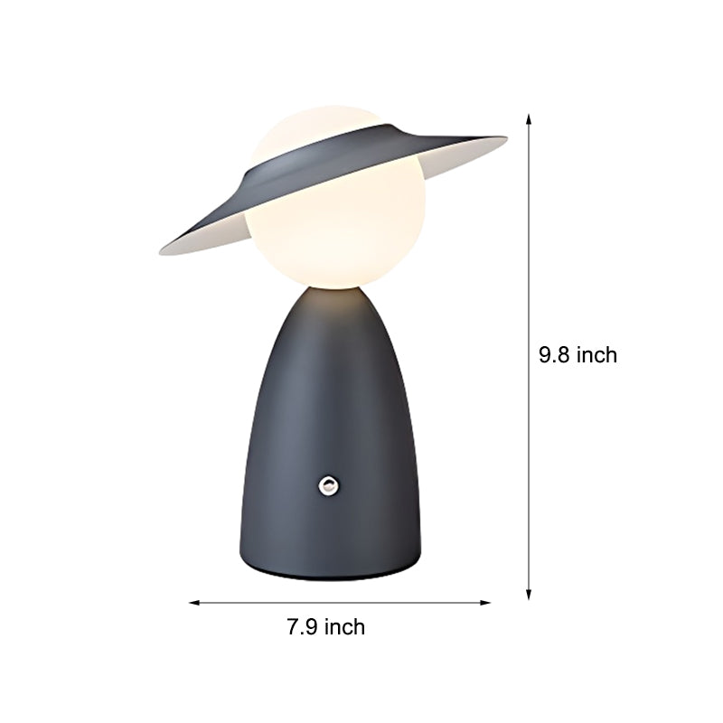 Lampes de Table à commande tactile, rechargeables par USB, à gradation continue, personnalité