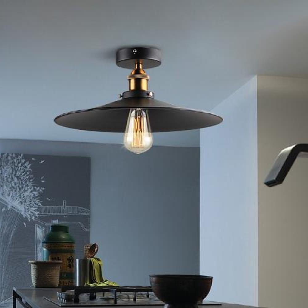 Lampe suspendue circulaire en forme de larme, éclairage de couloir industriel, plafonnier LED
