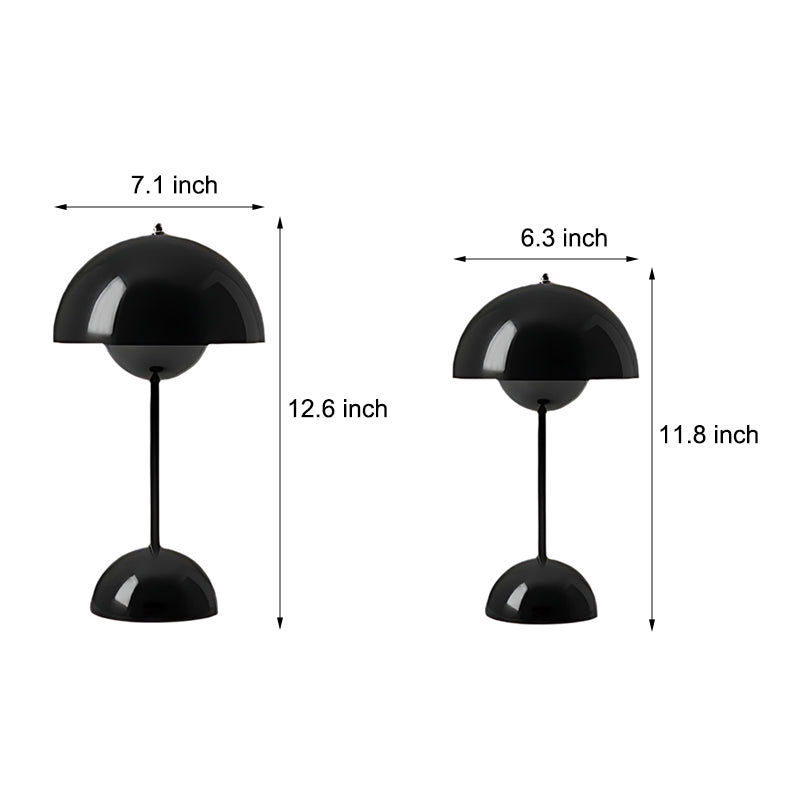 Flower Bud USB DC5V Lampe de table de chevet moderne à gradation en 3 étapes avec commande tactile