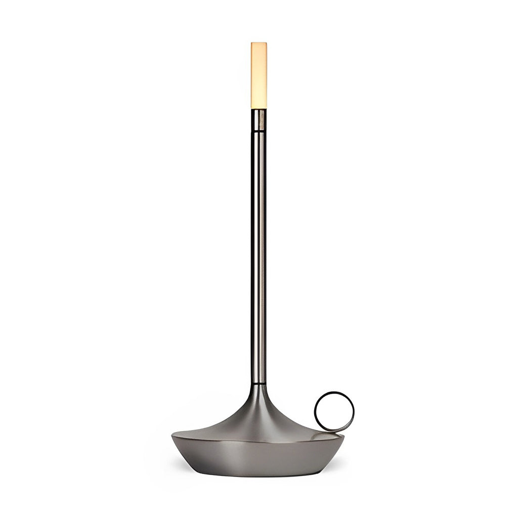 Lampes de table portatives rechargeables par USB à variateur LED de style européen