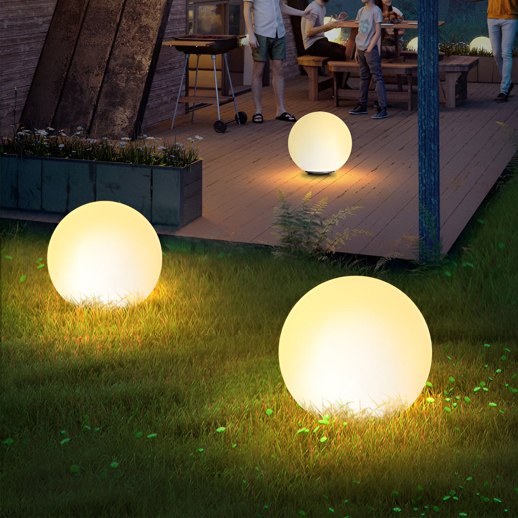 Éclairage extérieur moderne imperméable de paysage de lumières de LED en forme de lune