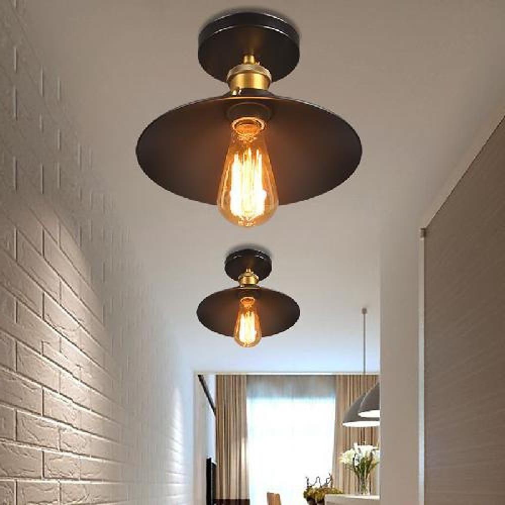Lampe suspendue circulaire en forme de larme, éclairage de couloir industriel, plafonnier LED
