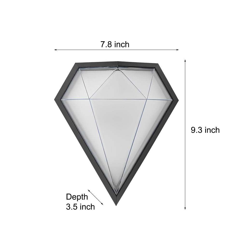 Kreative geometrische LED wasserdichte schwarze moderne Wandleuchte Außenleuchten
