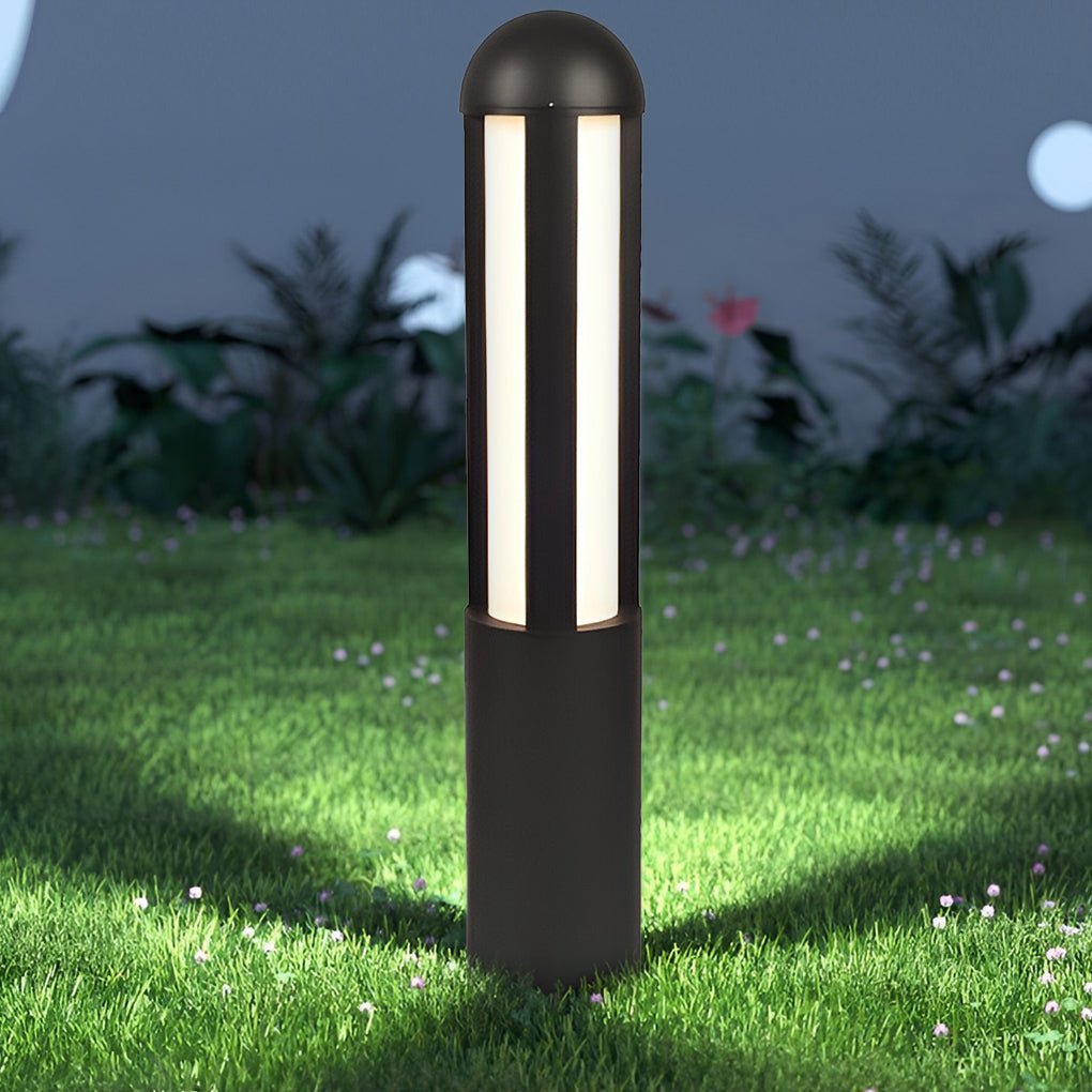 Moderne, minimalistische LED-Außenleuchten, Pfostenleuchten, Wegeleuchten, wasserdichte Gartenleuchten