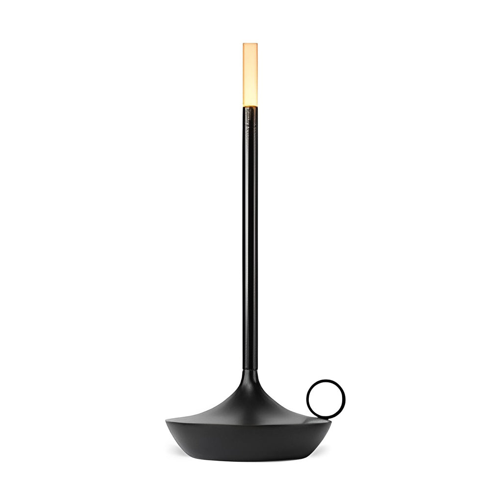 Lampes de table portatives rechargeables par USB à variateur LED de style européen