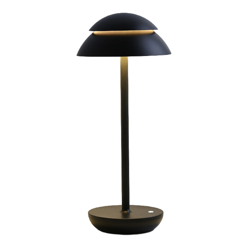 Lampes de table modernes à gradation continue USB, contrôle tactile champignon créatif