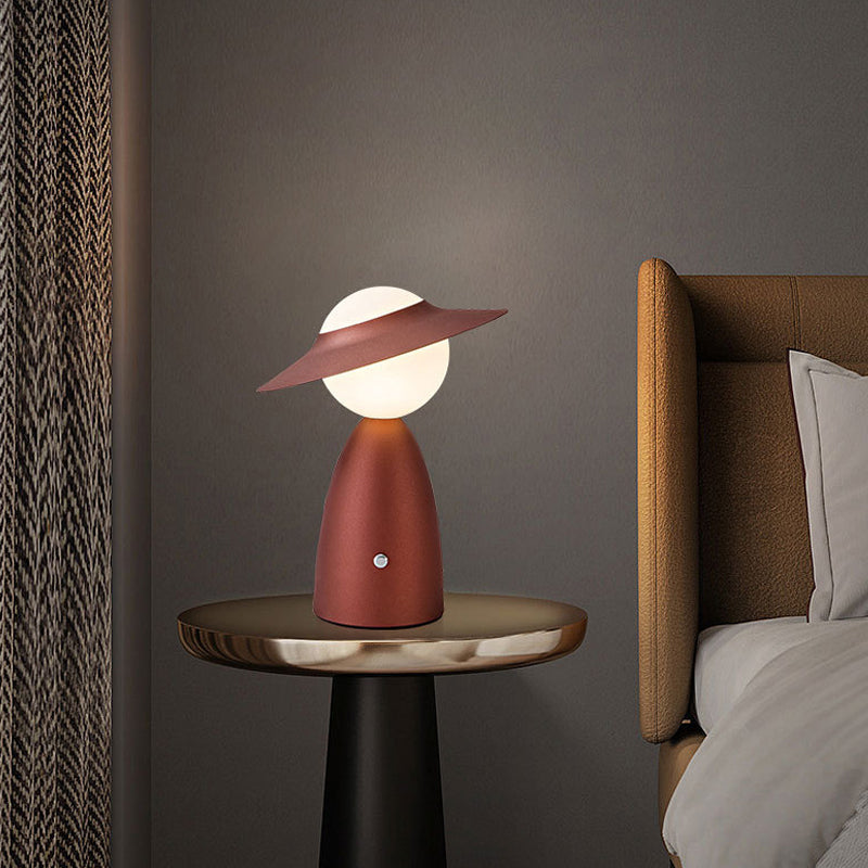Lampes de Table à commande tactile, rechargeables par USB, à gradation continue, personnalité