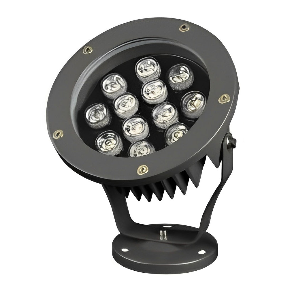 Runde wasserdichte moderne LED-Strahler für den Außenbereich, Baumstrahler, DC24V