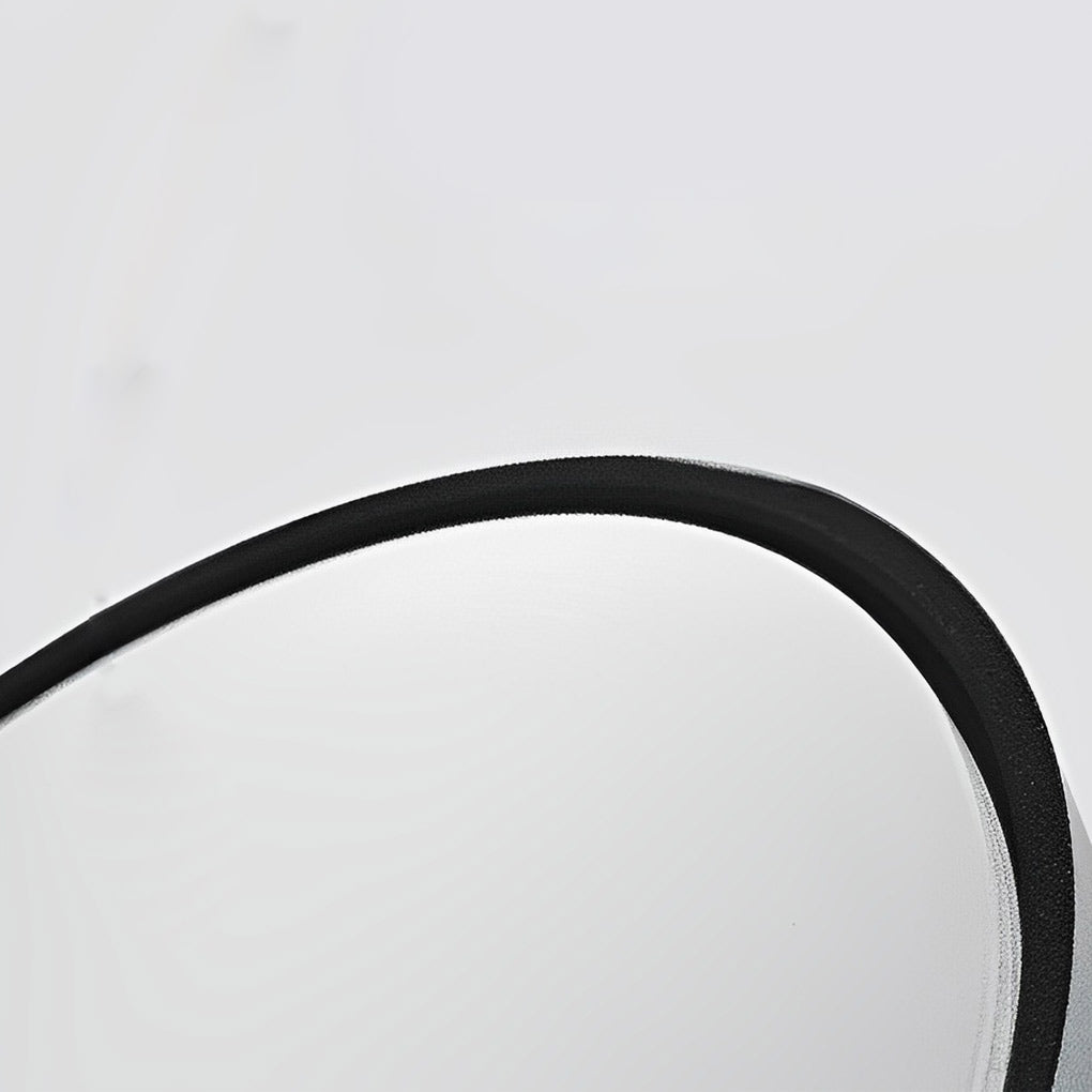 Forme de cône LED étanche noir moderne applique extérieure lumières extérieures