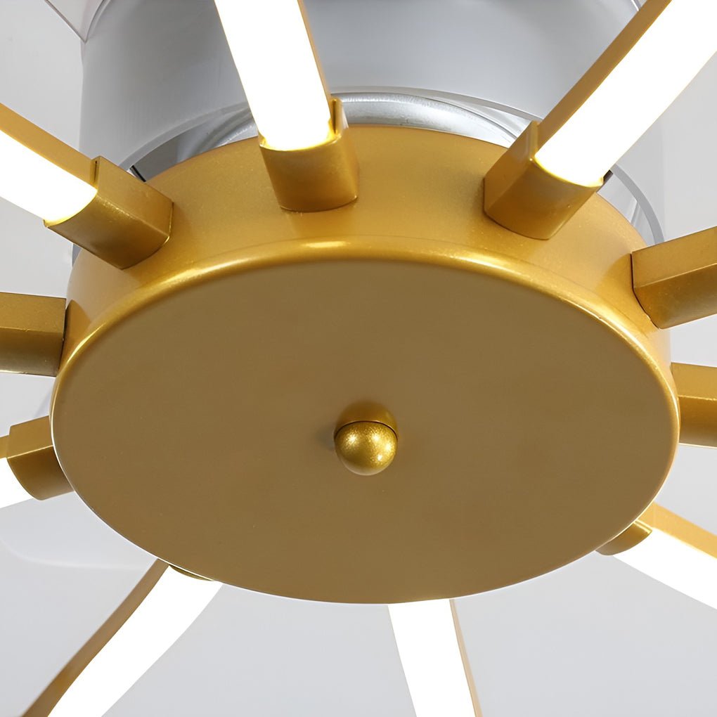 Flower Silent Forward and Reverse Nordic Inverter Ceiling Fans with Lights