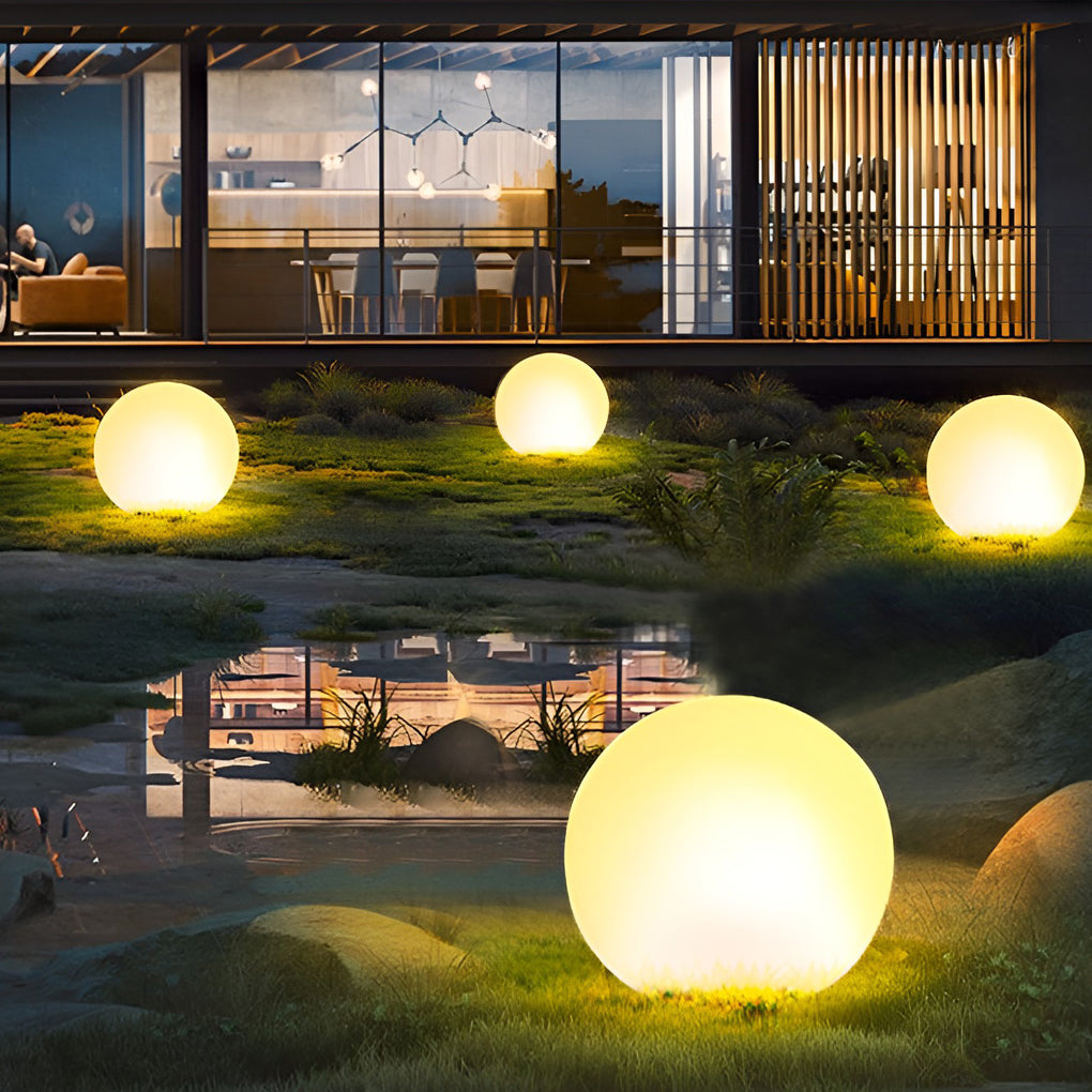 Éclairage extérieur moderne imperméable de paysage de lumières de LED en forme de lune