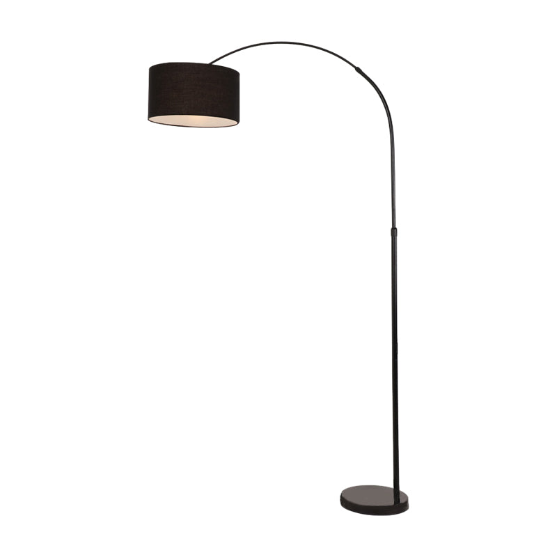 Lampadaire Arc moderne avec interrupteur à bouton-poussoir créatif et réglable Simple